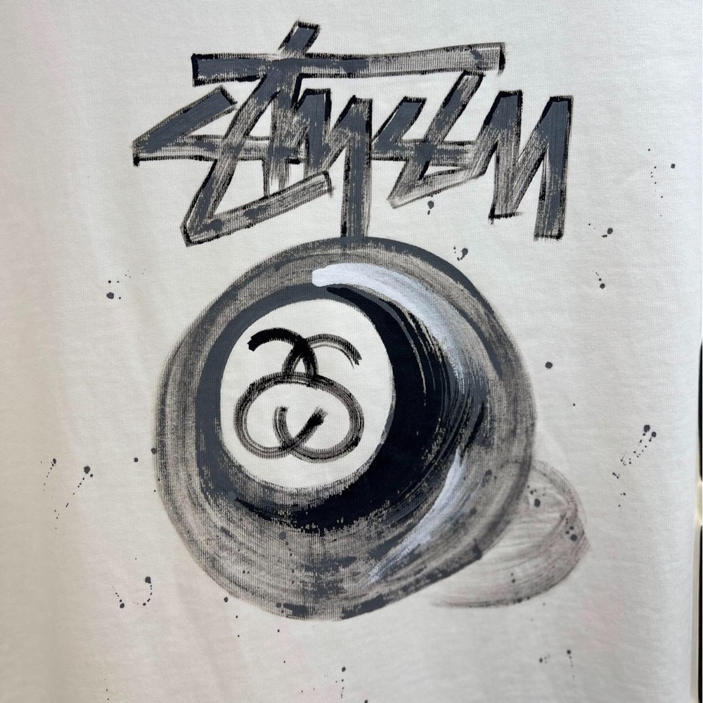 🌟Stussy White Short Sleeve Tee 🌟Graphic Design - Picture 5 of 6